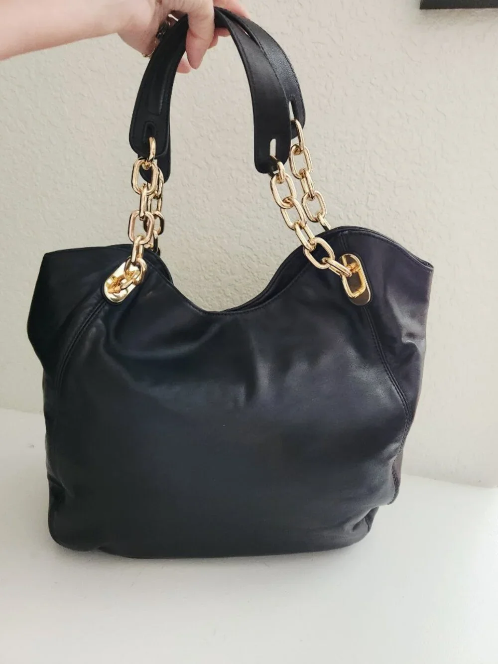 Euc Michael Kors Lilly Chain Shoulder Bag Purse